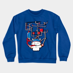 Cat in the Other Hat Crewneck Sweatshirt